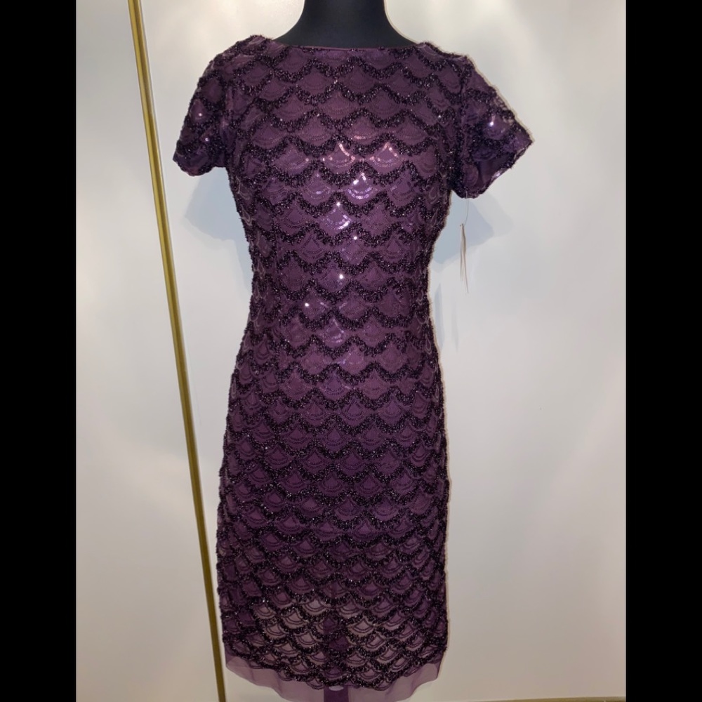 SD Collection sequined occasion dress